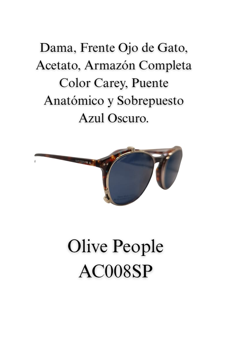 Tu Lente con Tu Graduación. Dama OLIVE AC008