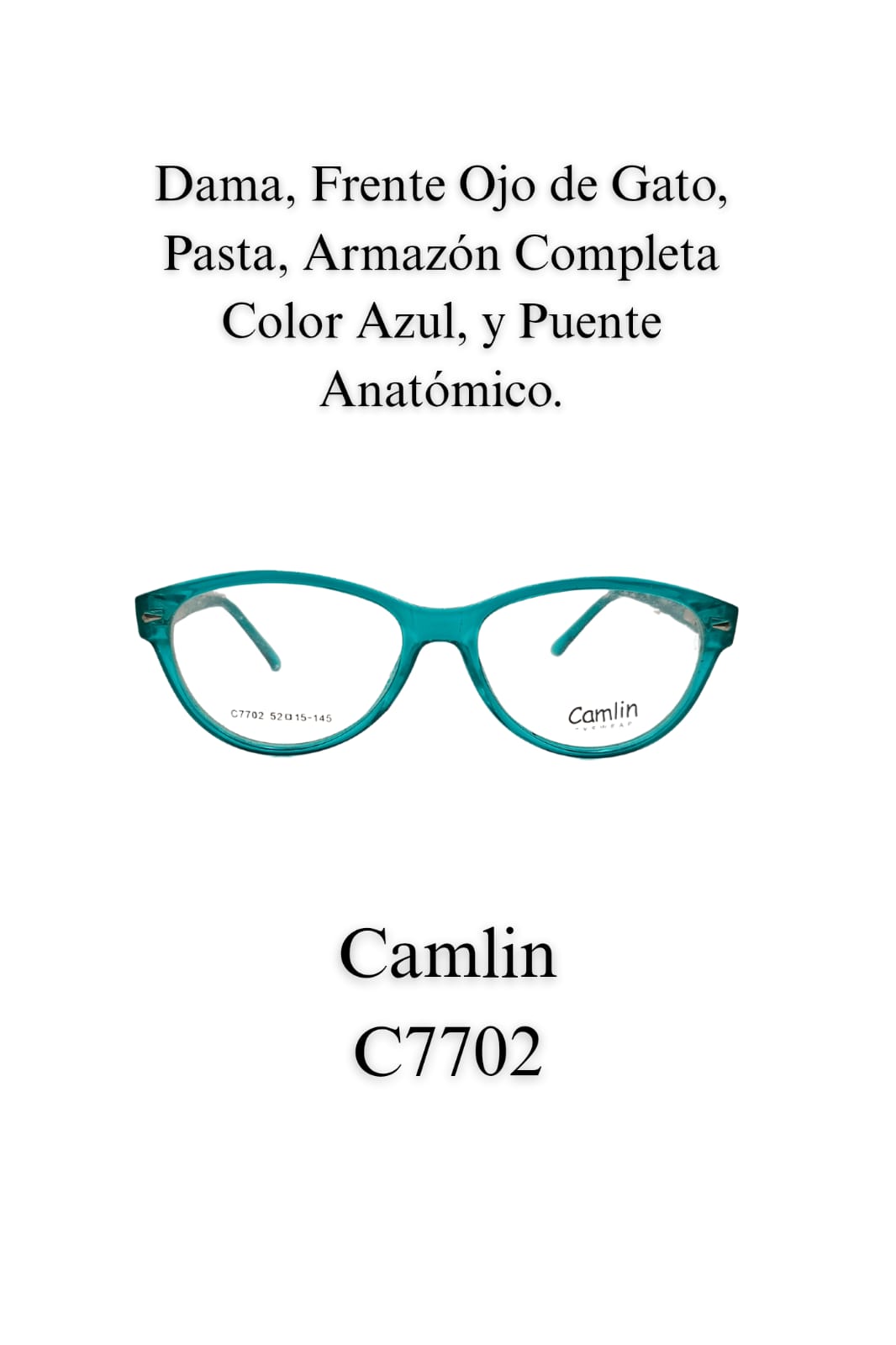 Tu Lente con Tu Graduación. Dama CAMLIN AZUL