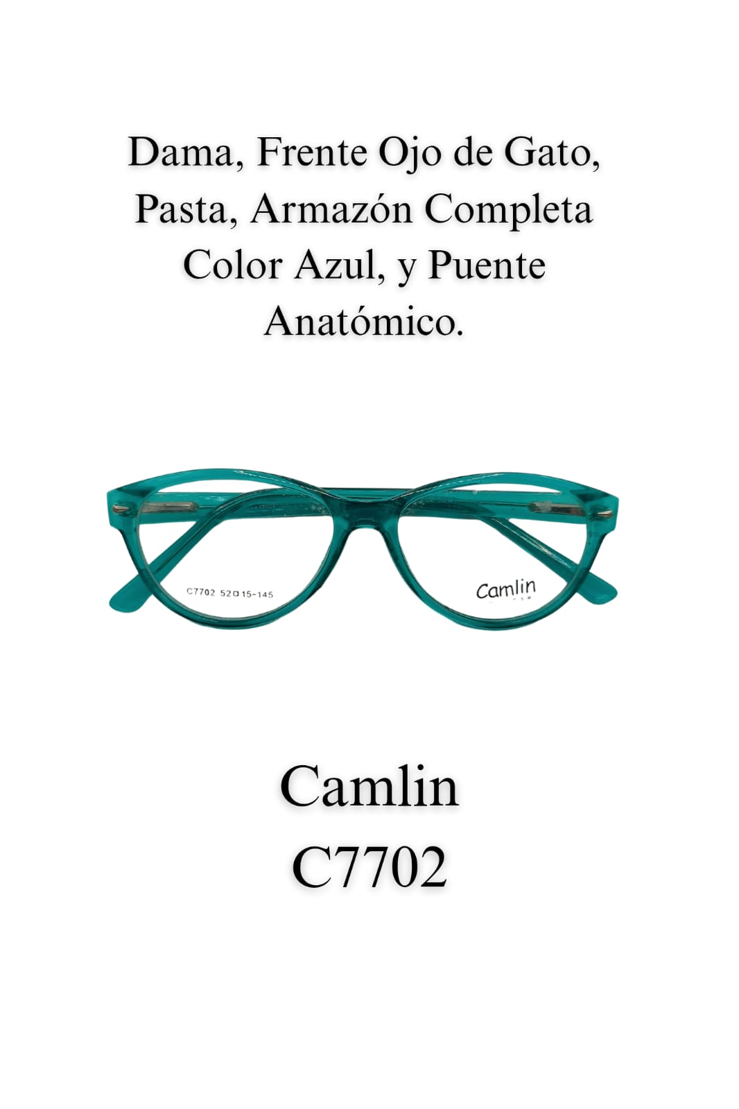 Tu Lente con Tu Graduación. Dama CAMLIN AZUL