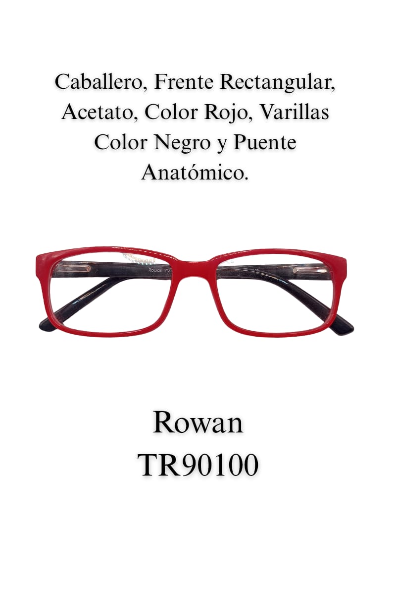 Dinámica y Juvenil Combinación, Lente Caballero ROWAN TR90