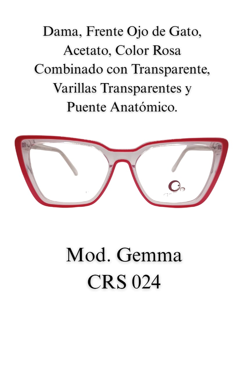 Tu Lente con Tu Graduación.   Dama GEMMA CRS 024