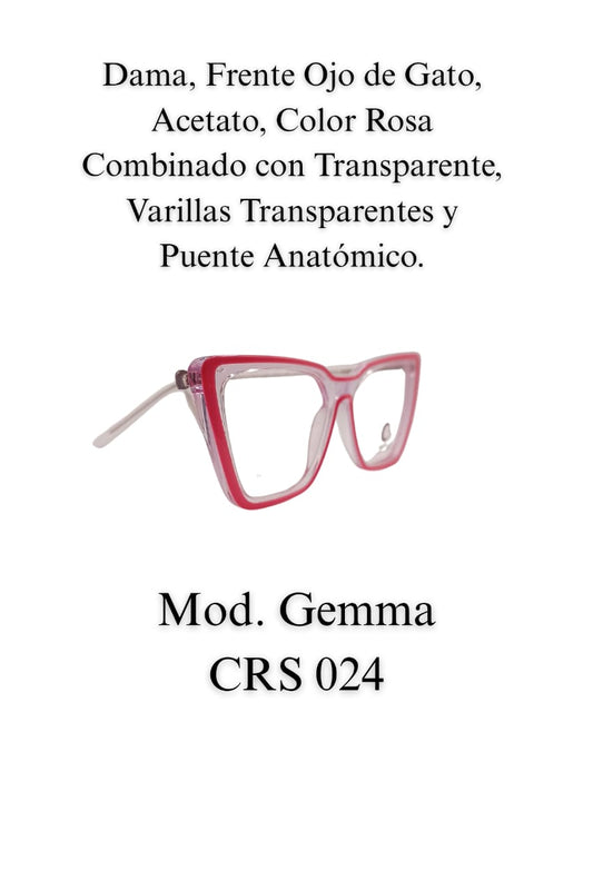 Tu Lente con Tu Graduación.   Dama GEMMA CRS 024