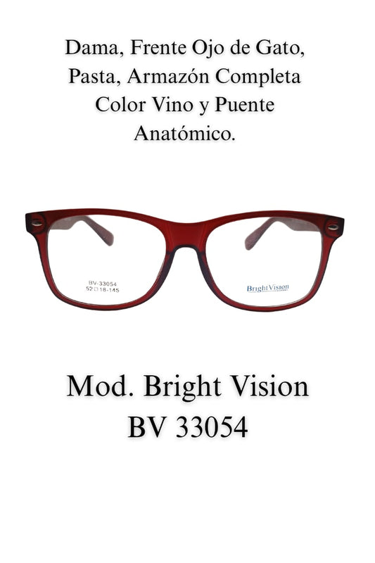 Tu Lente con Tu Graduación.    Caballero BRIGHT VISION 33054