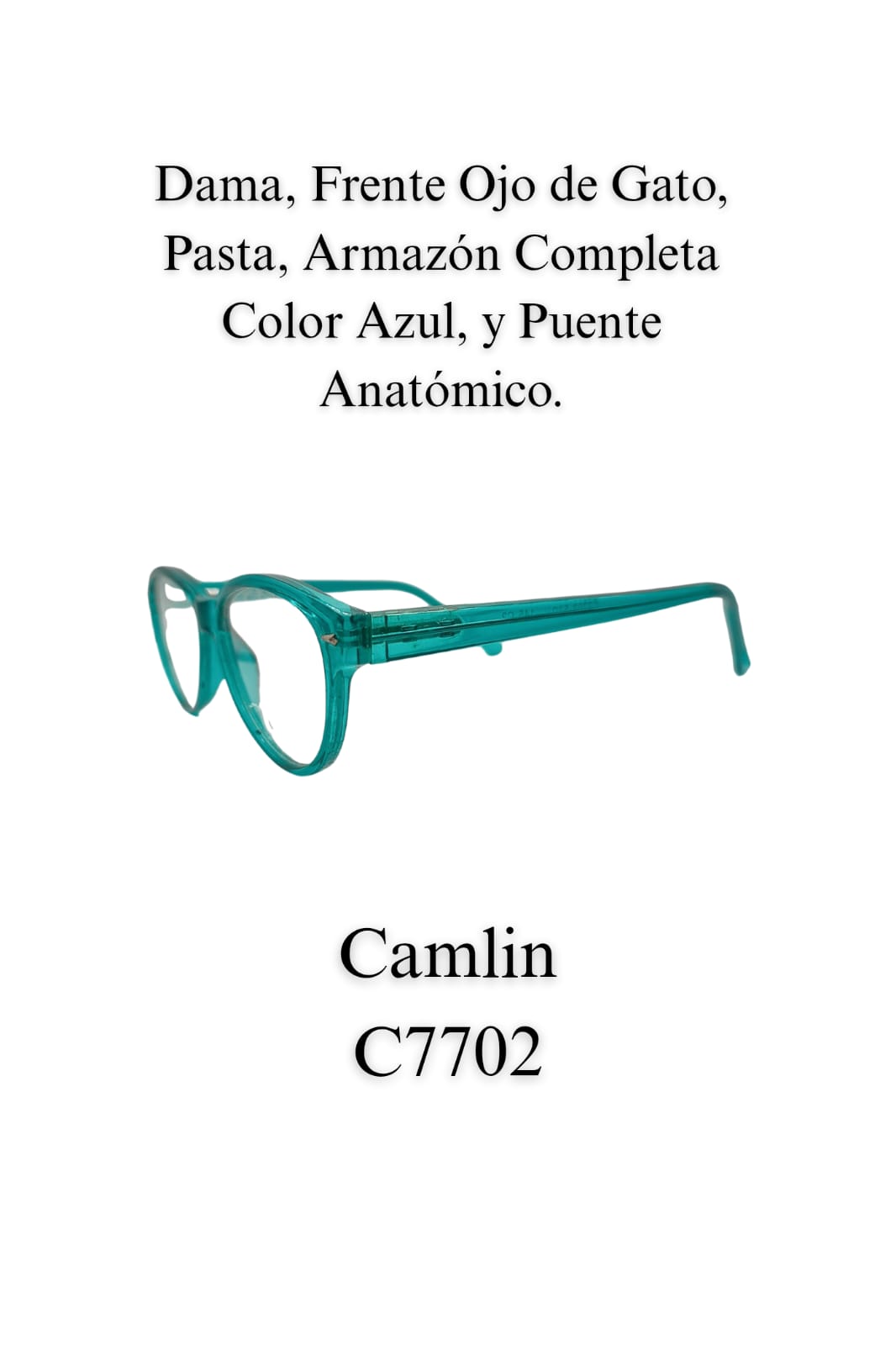 Tu Lente con Tu Graduación.  Dama CAMLIN AZUL