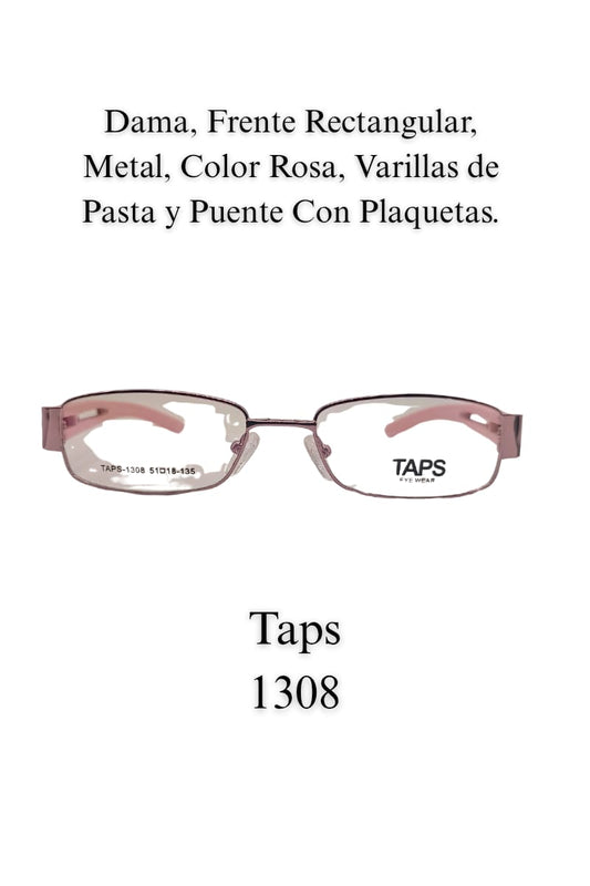 Bonito Lente  Rosa, Estético   Dama TAPS 1308