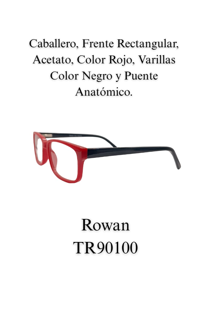 Dinámica y Juvenil Combinación, Lente Caballero ROWAN TR90